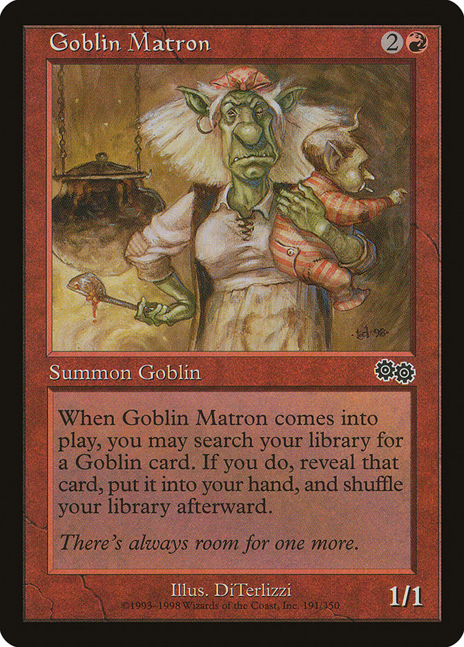 Goblin Matron [Urza's Saga] | Play N Trade Winnipeg