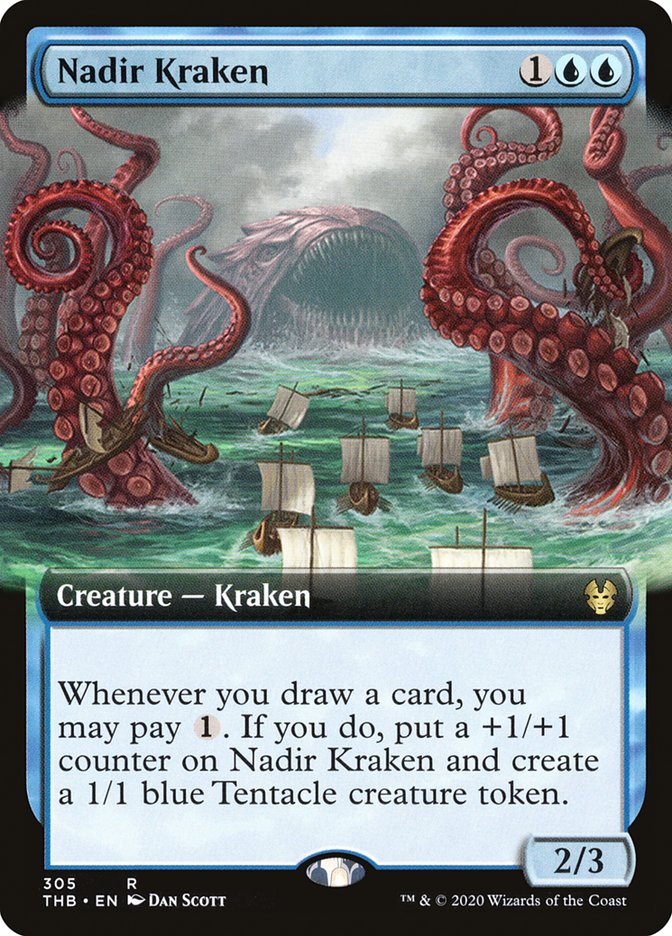 Nadir Kraken (Extended) [Theros Beyond Death] | Play N Trade Winnipeg