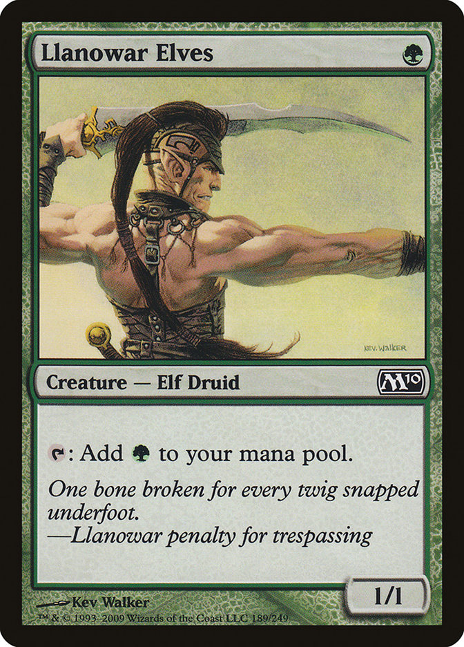 Llanowar Elves [Magic 2010] | Play N Trade Winnipeg