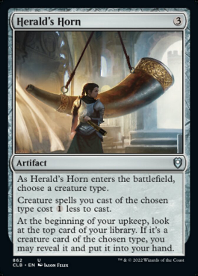 Herald's Horn [Commander Legends: Battle for Baldur's Gate] | Play N Trade Winnipeg