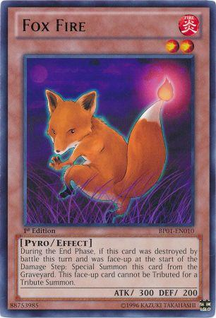 Fox Fire [BP01-EN010] Rare | Play N Trade Winnipeg