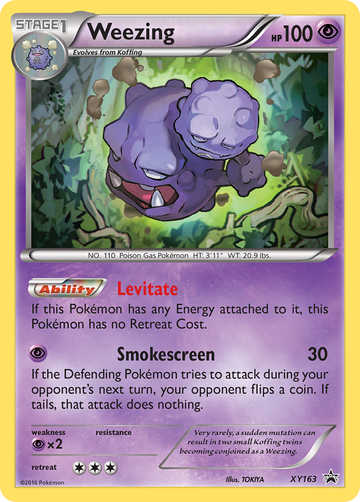 Weezing (XY163) [XY: Black Star Promos] | Play N Trade Winnipeg