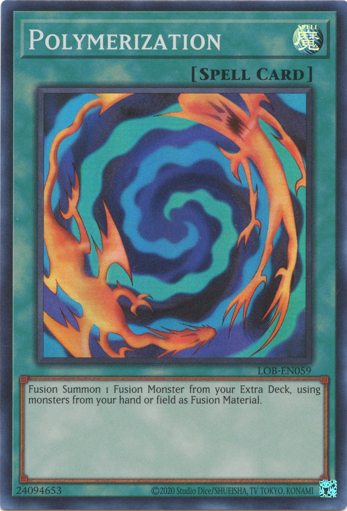 Polymerization (25th Anniversary) [LOB-EN059] Super Rare | Play N Trade Winnipeg