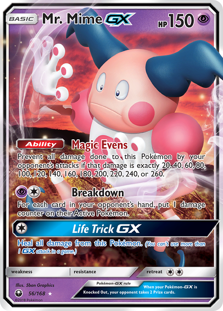 Mr. Mime GX (56/168) [Sun & Moon: Celestial Storm] | Play N Trade Winnipeg