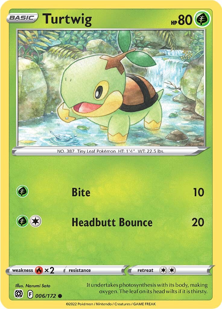 Turtwig (006/172) [Sword & Shield: Brilliant Stars] | Play N Trade Winnipeg