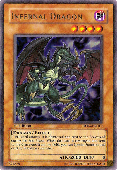 Infernal Dragon [DP04-EN010] Ultra Rare | Play N Trade Winnipeg