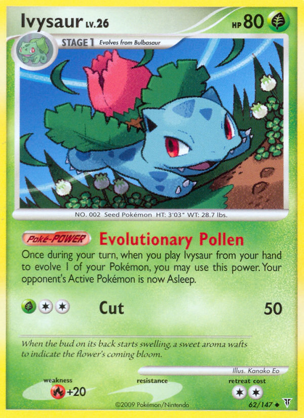 Ivysaur (62/147) [Platinum: Supreme Victors] | Play N Trade Winnipeg