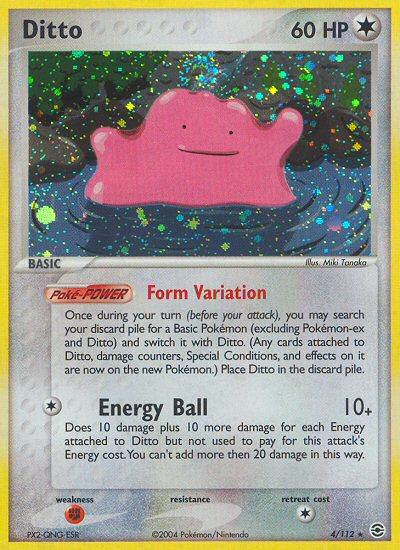 Ditto (4/112) [EX: FireRed & LeafGreen] | Play N Trade Winnipeg