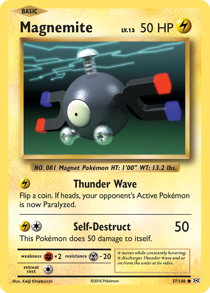 Magnemite (37/108) [XY: Evolutions] | Play N Trade Winnipeg