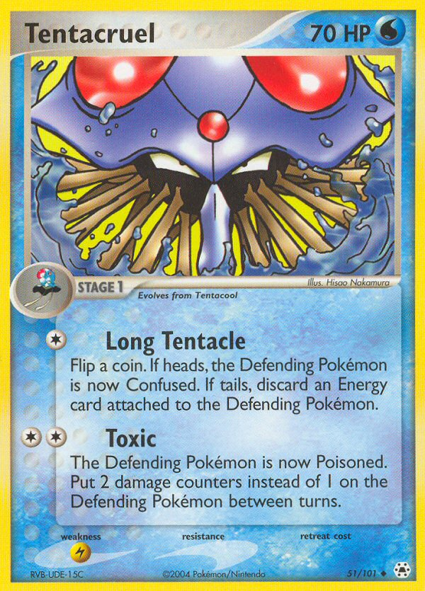 Tentacruel (51/101) [EX: Hidden Legends] | Play N Trade Winnipeg