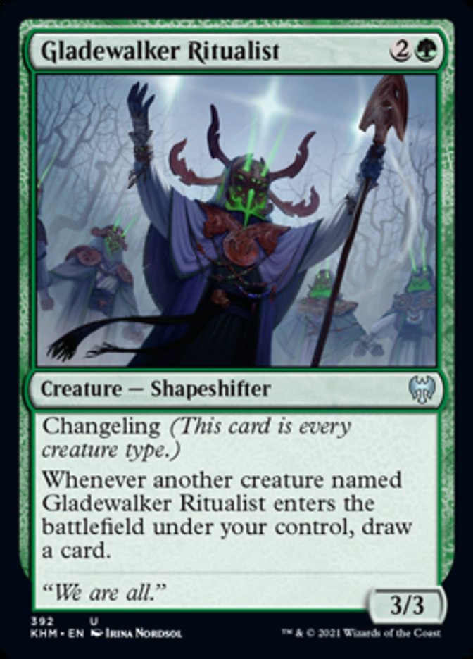 Gladewalker Ritualist [Kaldheim] | Play N Trade Winnipeg