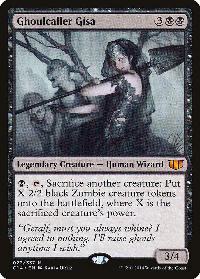 Ghoulcaller Gisa [Commander 2014] | Play N Trade Winnipeg