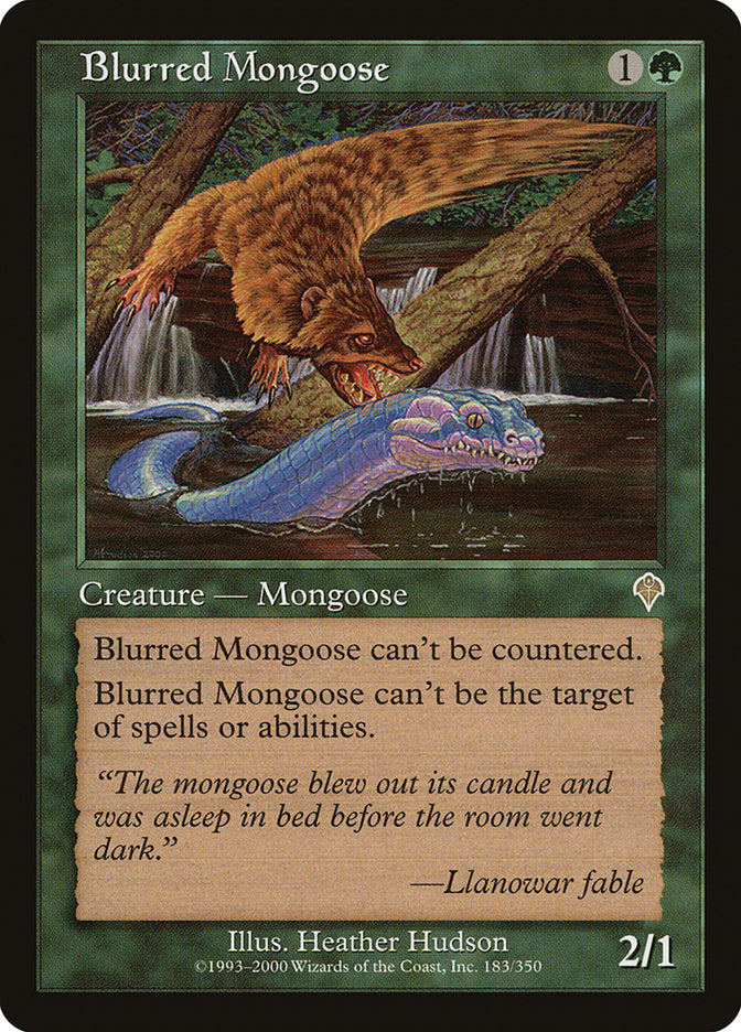 Blurred Mongoose [Invasion] | Play N Trade Winnipeg