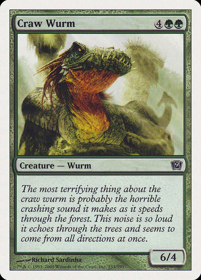 Craw Wurm [Ninth Edition] | Play N Trade Winnipeg