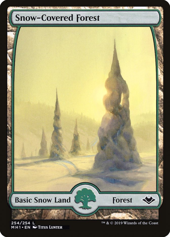 Snow-Covered Forest [Modern Horizons] | Play N Trade Winnipeg
