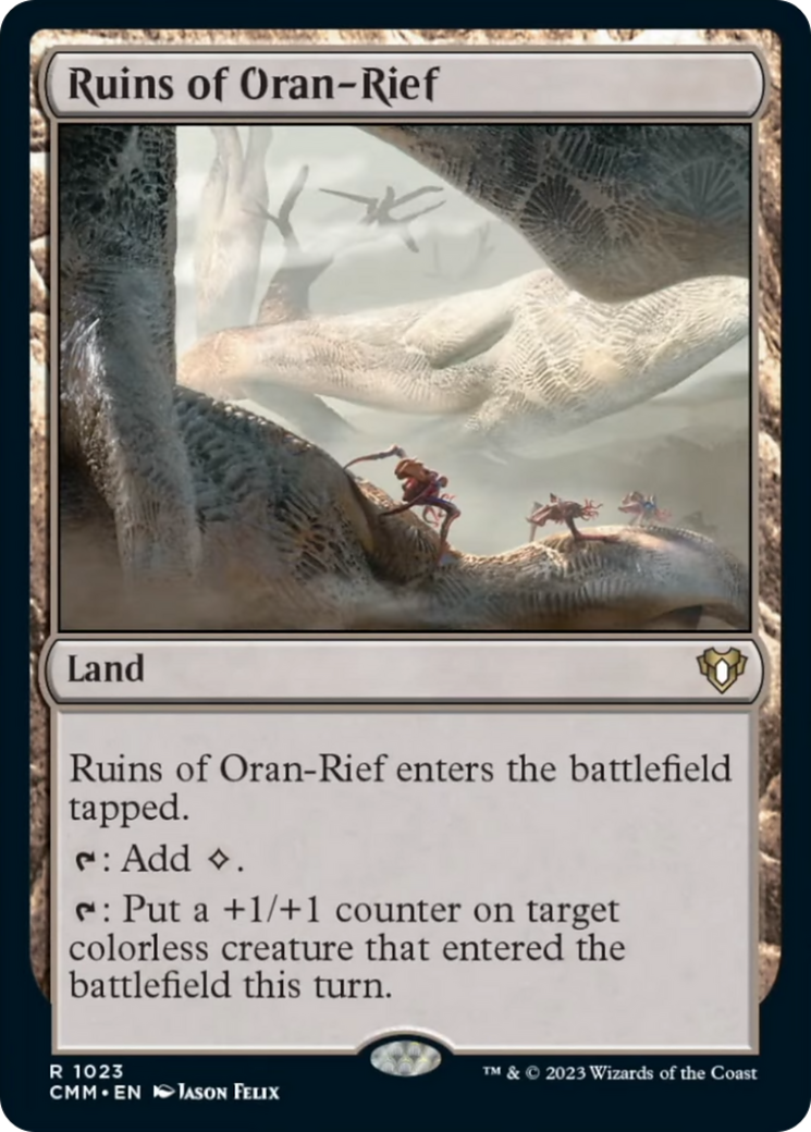 Ruins of Oran-Rief [Commander Masters] | Play N Trade Winnipeg