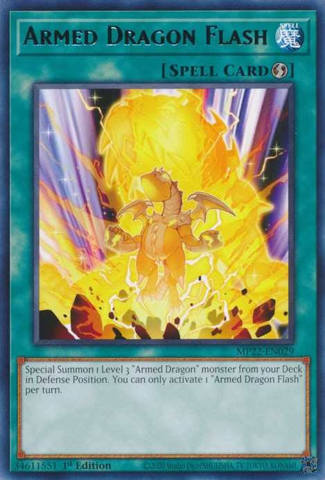 Armed Dragon Flash [MP22-EN029] Rare | Play N Trade Winnipeg