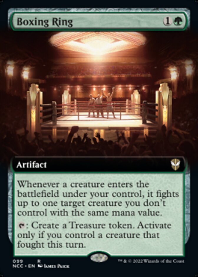 Boxing Ring (Extended Art) [Streets of New Capenna Commander] | Play N Trade Winnipeg