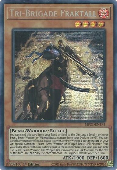 Tri-Brigade Fraktall [MP21-EN171] Prismatic Secret Rare | Play N Trade Winnipeg