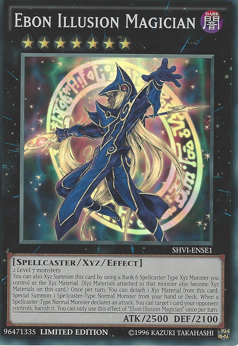 Ebon Illusion Magician [SHVI-ENSE1] Super Rare | Play N Trade Winnipeg