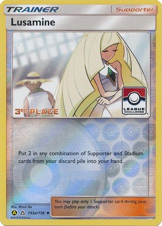 Lusamine (153a/156) (League Challenge Alt Art 3rd Place) [Sun & Moon: Ultra Prism] | Play N Trade Winnipeg