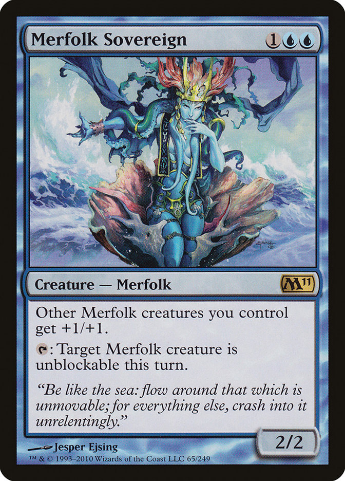 Merfolk Sovereign [Magic 2011] | Play N Trade Winnipeg
