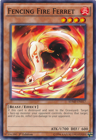 Fencing Fire Ferret [SDMP-EN017] Common | Play N Trade Winnipeg