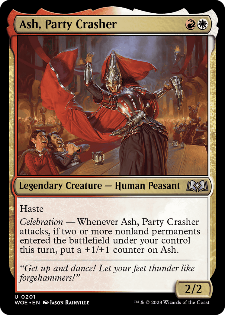 Ash, Party Crasher [Wilds of Eldraine] | Play N Trade Winnipeg