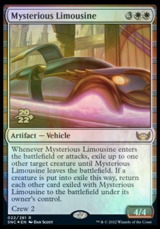 Mysterious Limousine [Streets of New Capenna Prerelease Promos] | Play N Trade Winnipeg