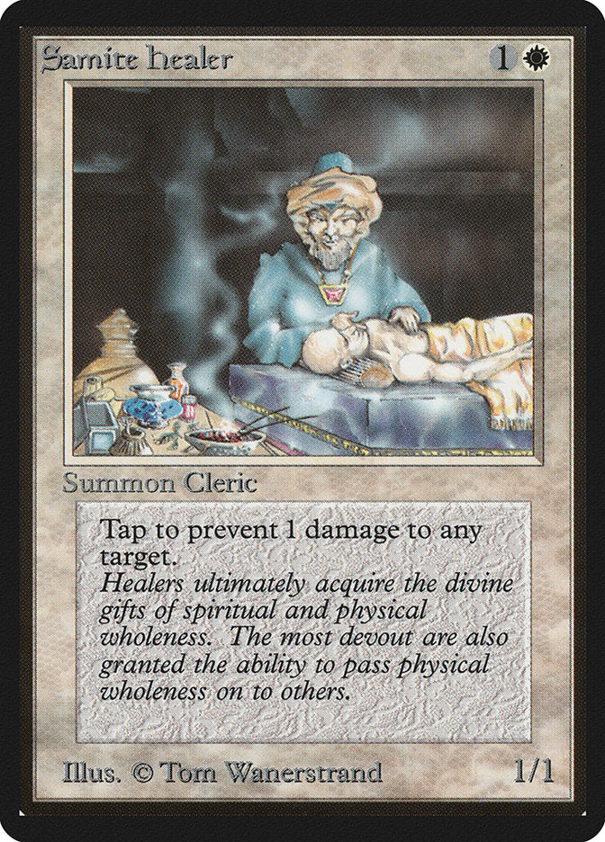 Samite Healer [Limited Edition Beta] | Play N Trade Winnipeg