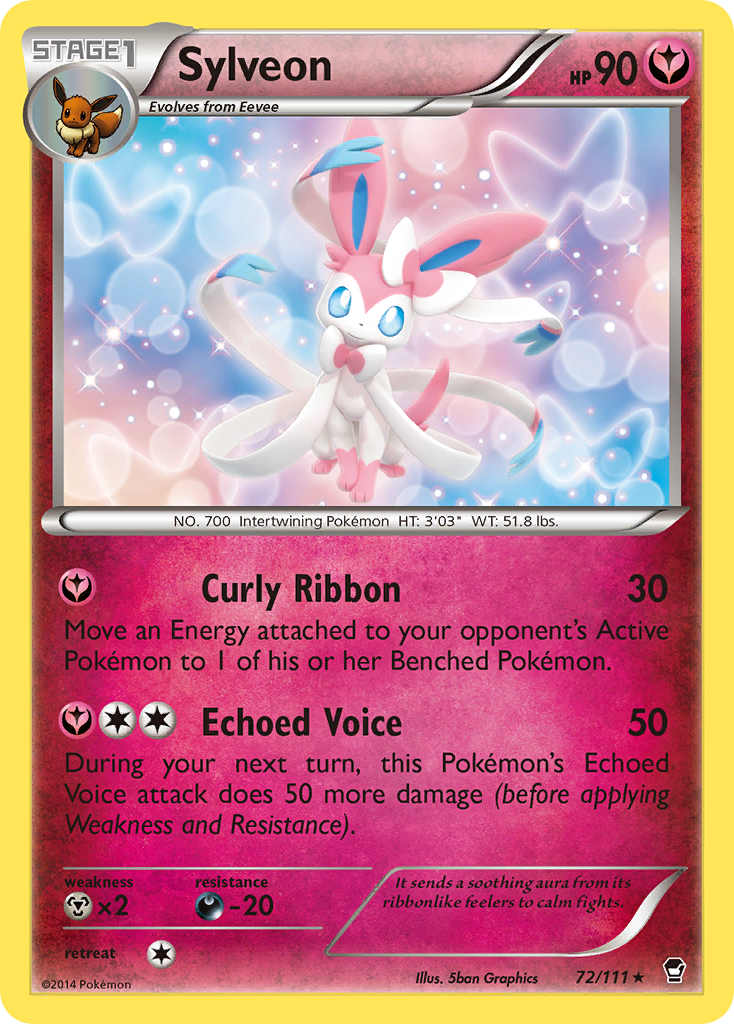 Sylveon (72/111) [XY: Furious Fists] | Play N Trade Winnipeg