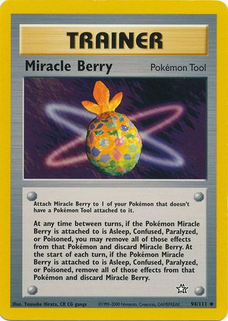 Miracle Berry (94/111) [Neo Genesis Unlimited] | Play N Trade Winnipeg