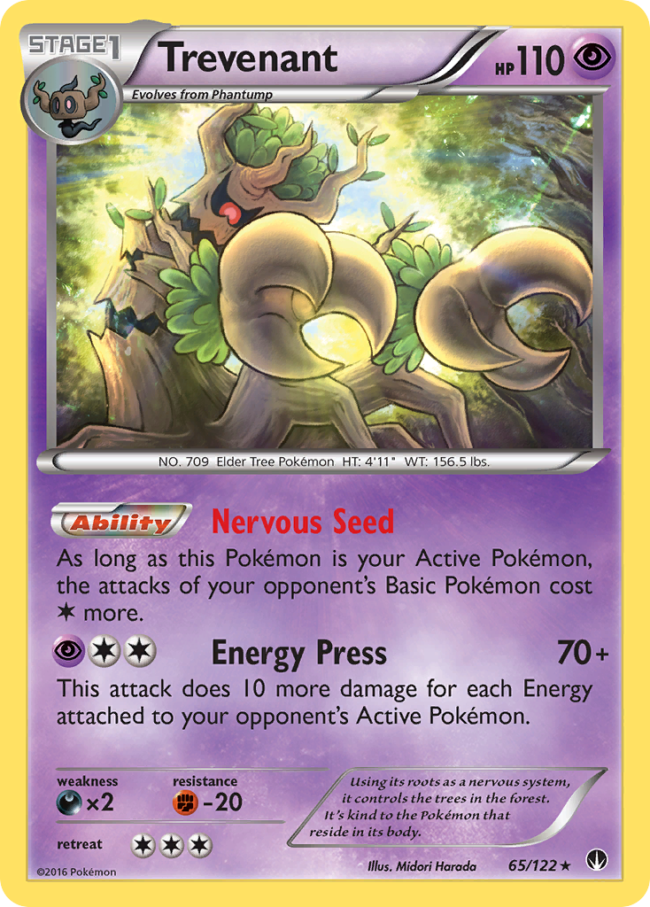 Trevenant (65/122) [XY: BREAKpoint] | Play N Trade Winnipeg