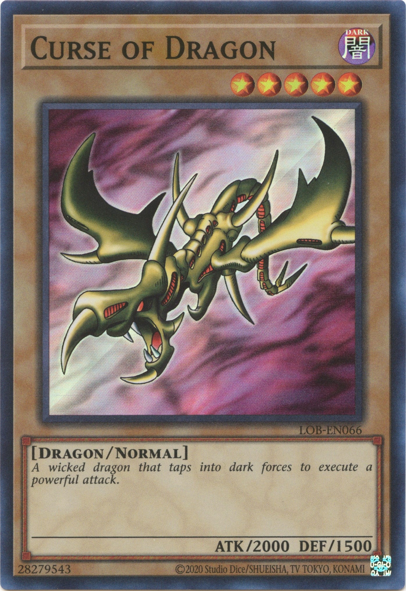 Curse of Dragon (25th Anniversary) [LOB-EN066] Super Rare | Play N Trade Winnipeg