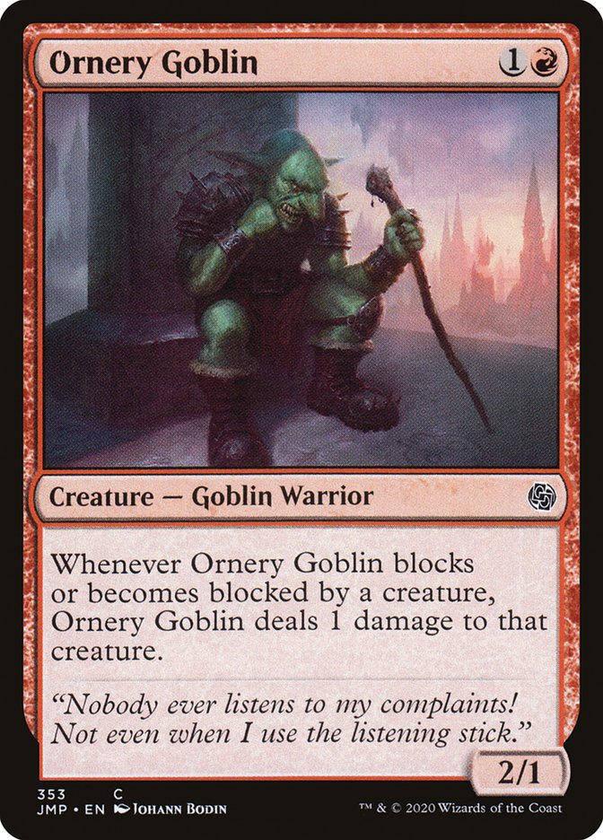 Ornery Goblin [Jumpstart] | Play N Trade Winnipeg