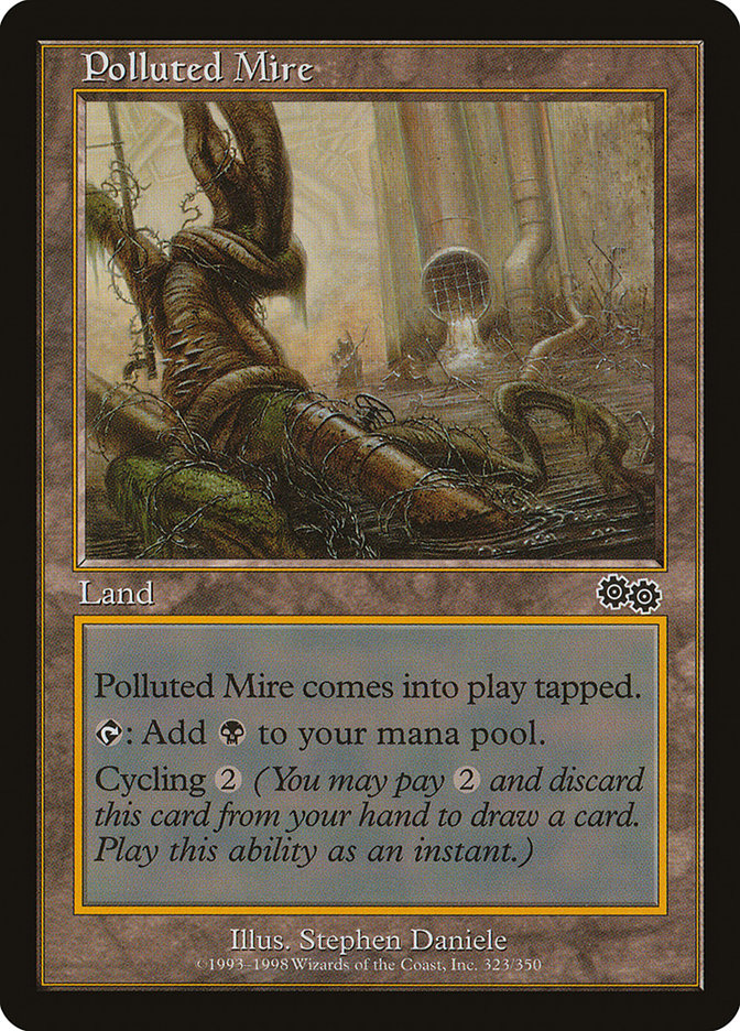 Polluted Mire [Urza's Saga] | Play N Trade Winnipeg