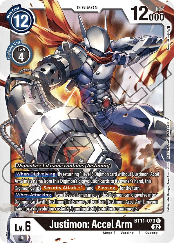 Justimon: Accel Arm [BT11-073] [Dimensional Phase] | Play N Trade Winnipeg