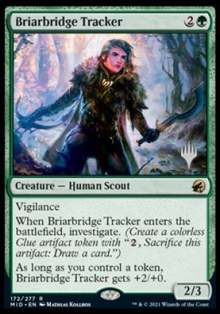 Briarbridge Tracker (Promo Pack) [Innistrad: Midnight Hunt Promos] | Play N Trade Winnipeg