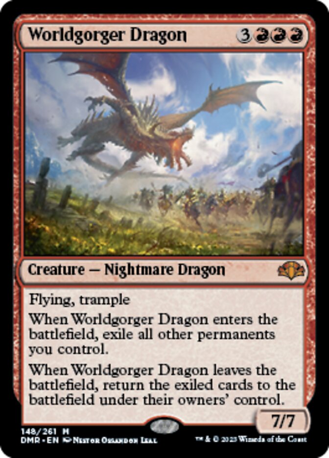 Worldgorger Dragon [Dominaria Remastered] | Play N Trade Winnipeg