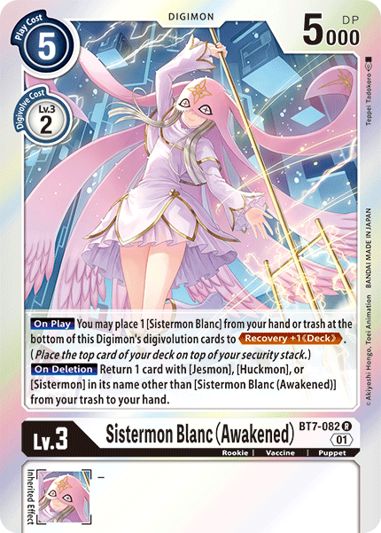 Sistermon Blanc (Awakened) [BT7-082] [Next Adventure] | Play N Trade Winnipeg