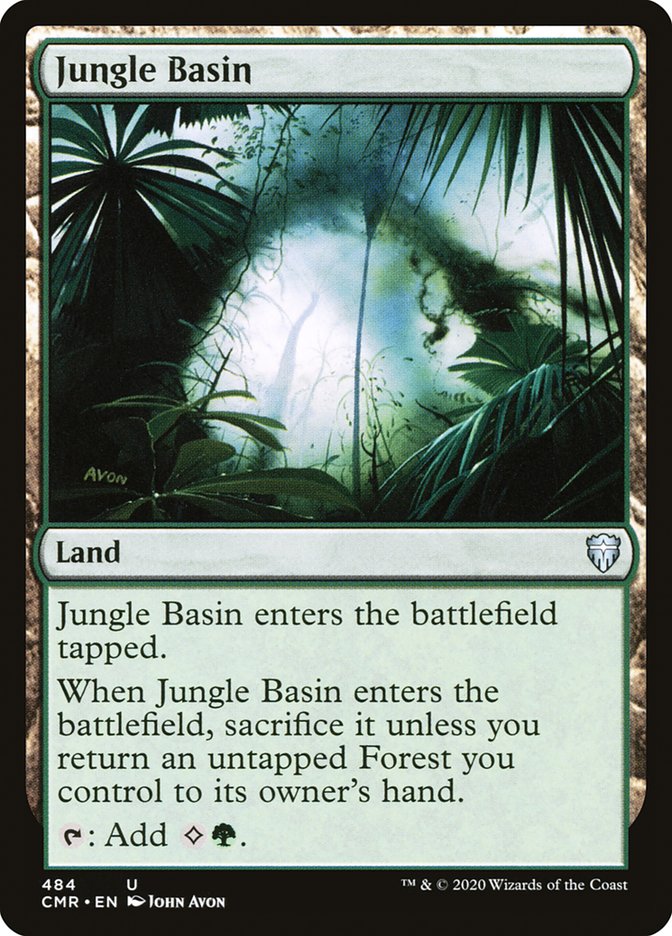 Jungle Basin [Commander Legends] | Play N Trade Winnipeg