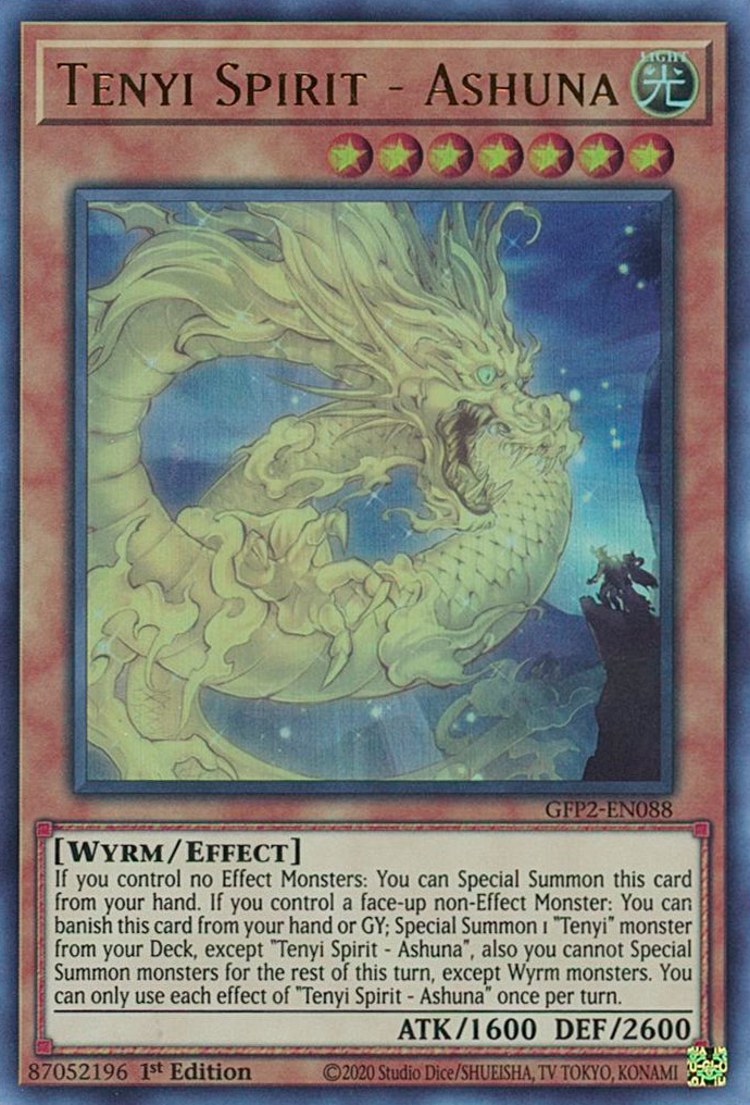 Tenyi Spirit - Ashuna [GFP2-EN088] Ultra Rare | Play N Trade Winnipeg