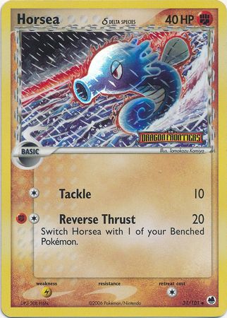 Horsea (31/101) (Delta Species) (Stamped) [EX: Dragon Frontiers] | Play N Trade Winnipeg