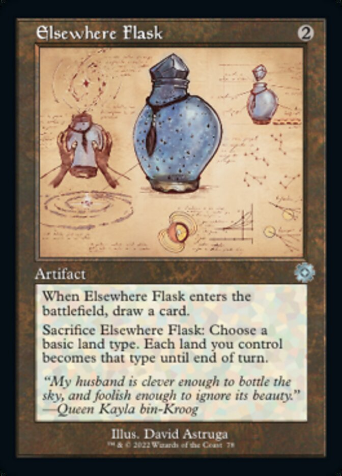 Elsewhere Flask (Retro Schematic) [The Brothers' War Retro Artifacts] | Play N Trade Winnipeg