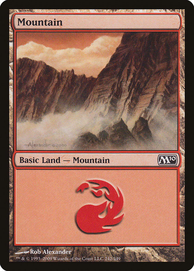 Mountain (242) [Magic 2010] | Play N Trade Winnipeg