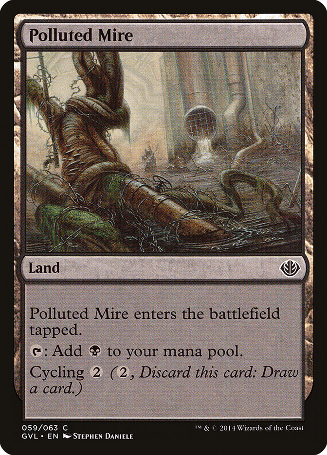 Polluted Mire (Garruk vs. Liliana) [Duel Decks Anthology] | Play N Trade Winnipeg