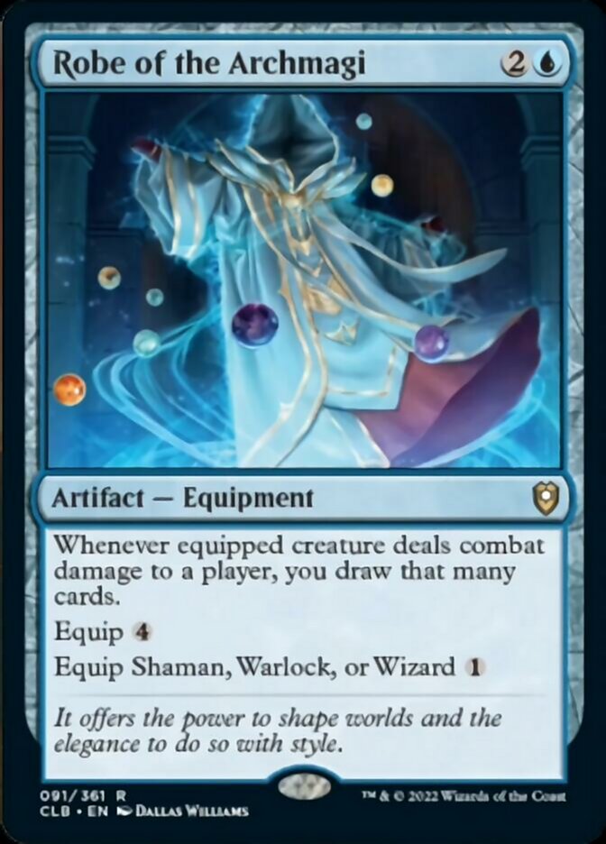Robe of the Archmagi [Commander Legends: Battle for Baldur's Gate] | Play N Trade Winnipeg