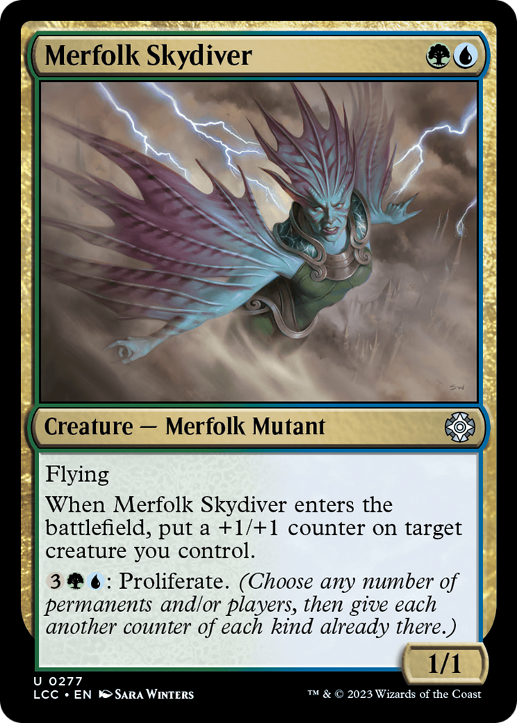 Merfolk Skydiver [The Lost Caverns of Ixalan Commander] | Play N Trade Winnipeg