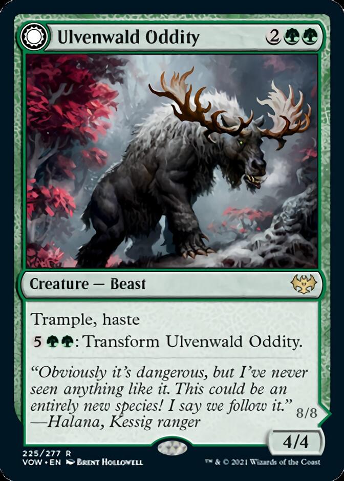 Ulvenwald Oddity // Ulvenwald Behemoth [Innistrad: Crimson Vow] | Play N Trade Winnipeg