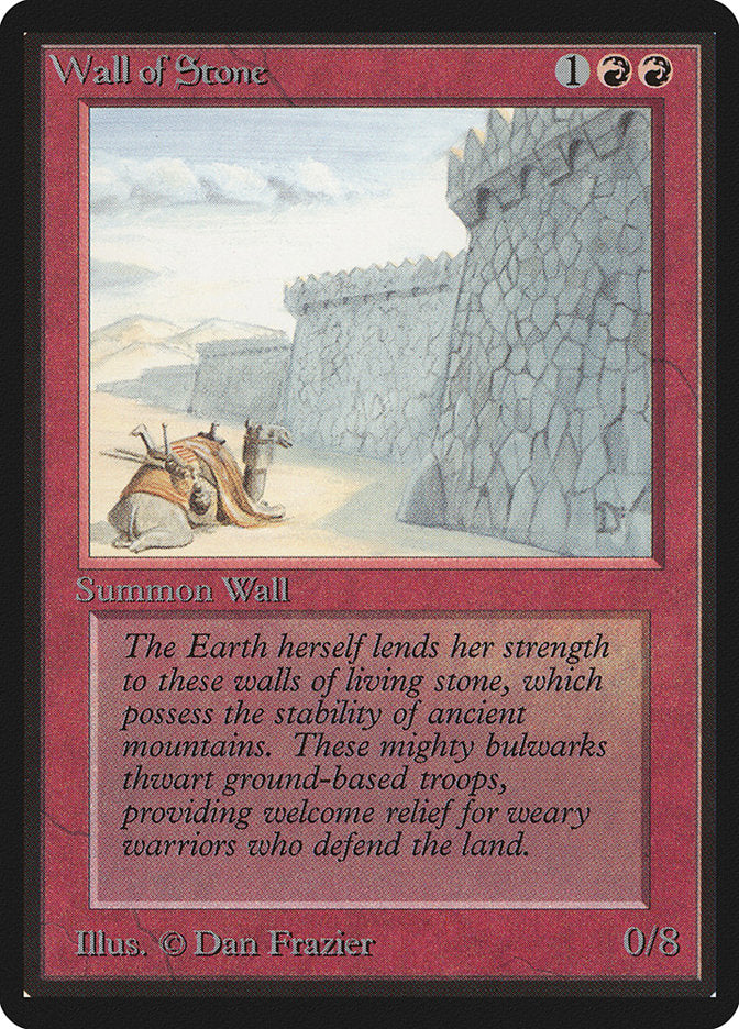 Wall of Stone [Limited Edition Beta] | Play N Trade Winnipeg